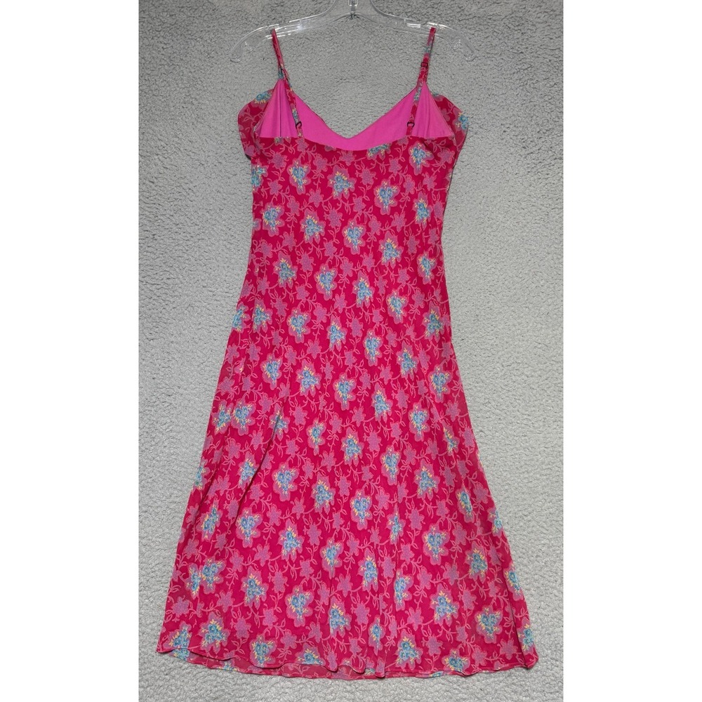 Vintage Y2K Made in USA Betsey Johnson New York Floral Slip Dress Womens Medium - Picture 5 of 9